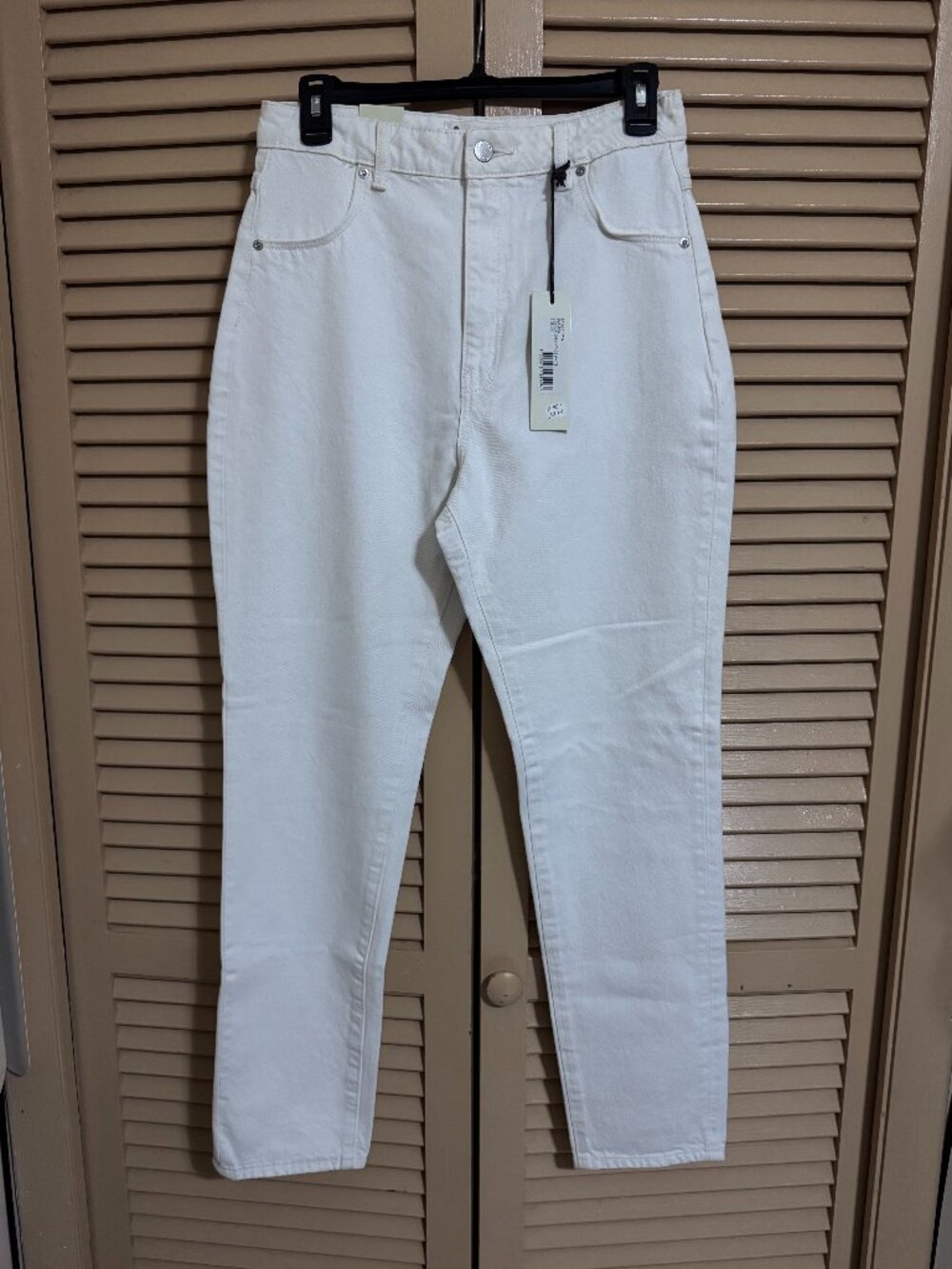 ROLLA'S High-Rise Vintage Duster Jeans (Ivory)
